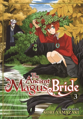 Paperback of The Ancient Magus' Bride Vol. 3 manga by Seven Seas, showing the cover with fantasy artwork and title text.