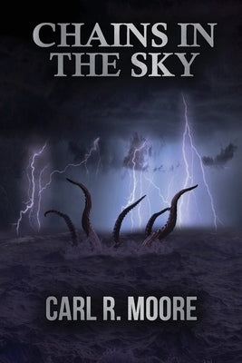 Paperback of Chains in the Sky by Seventh Star Press, LLC featuring a cover with celestial chains and a dark sky background.