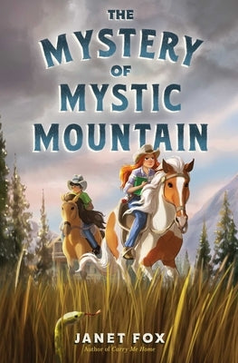 Paperback of The Mystery of Mystic Mountain by Simon & Schuster Books for Young Readers, showing the book cover with mountain scenery.