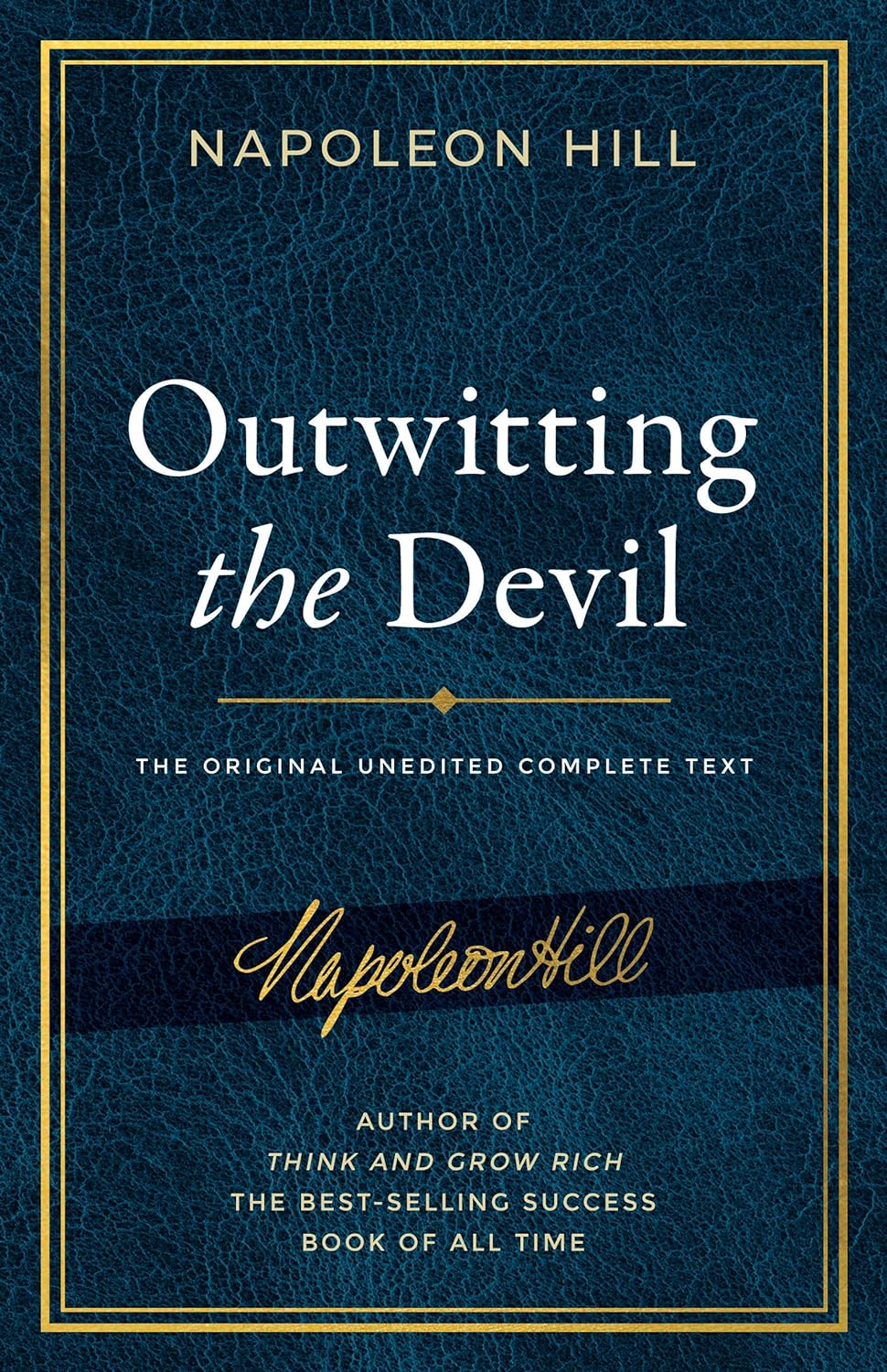 Sound Wisdom paperback of Outwitting the Devil by Napoleon Hill, featuring the complete original manuscript and exclusive content.