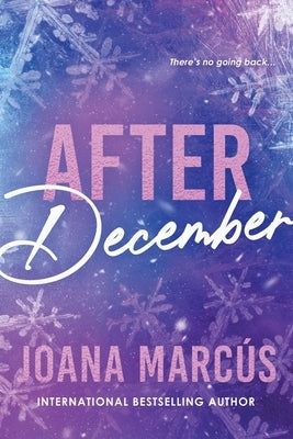 Paperback novel "After December" by Sourcebooks Casablanca, featuring a cover with a wintery scene and book title.
