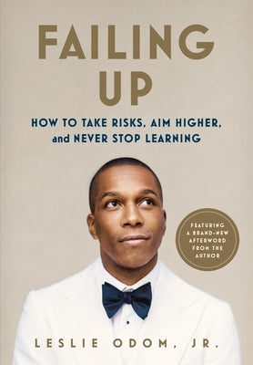Paperback book titled "Failing Up" by Square Fish, featuring a cover with bold typography and a motivational design.