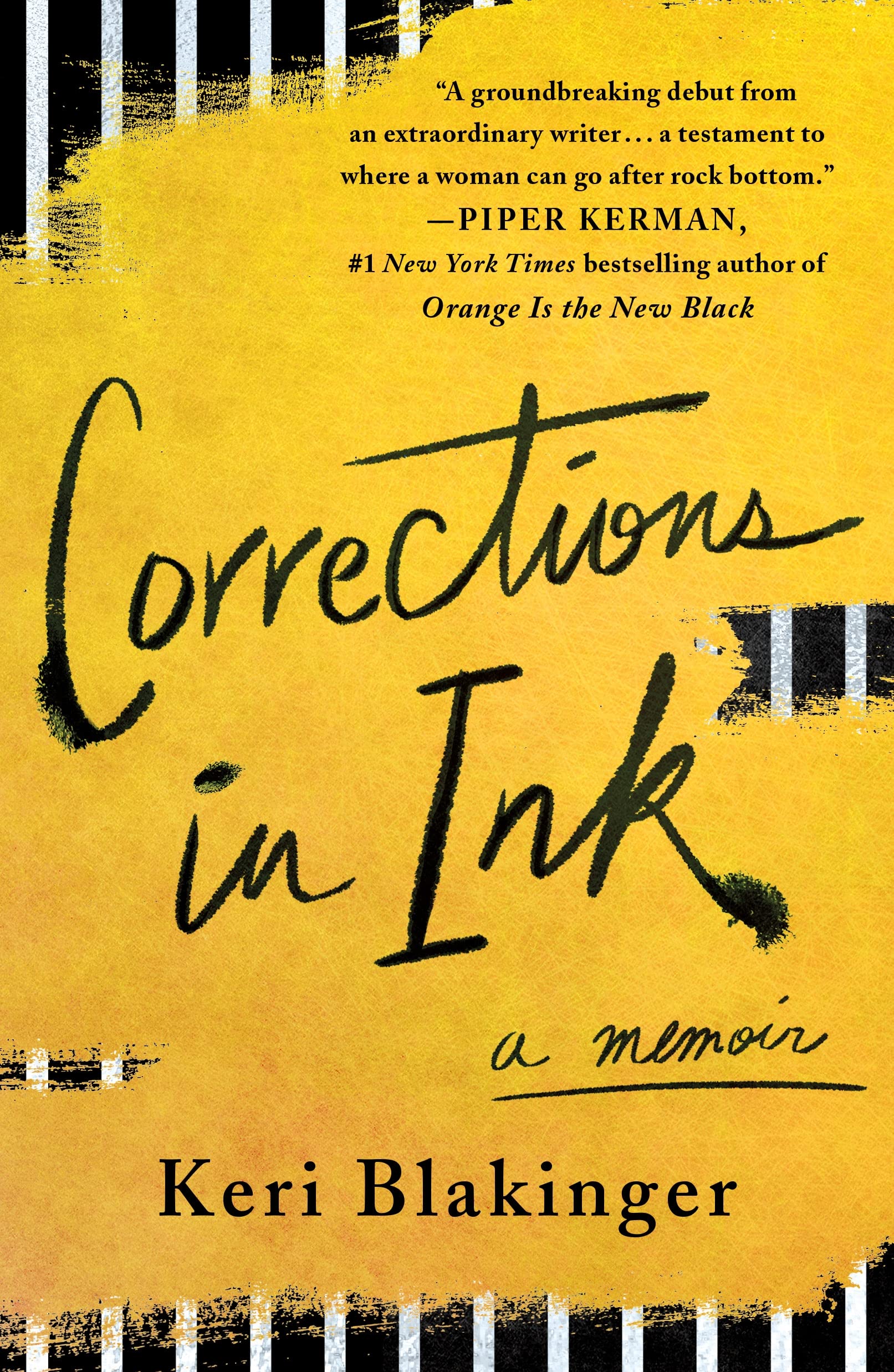 Paperback edition of Corrections in Ink: A Memoir by St. Martin's Griffin featuring the book cover with title and author details.