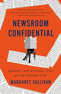 Paperback of "Newsroom Confidential" by St. Martin's Griffin, featuring a cover with a vintage newsroom scene and bold title text.