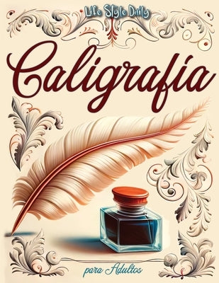 Paperback calligraphy book for adults by Studiomorefolio, featuring creative letter exploration and practice pages.