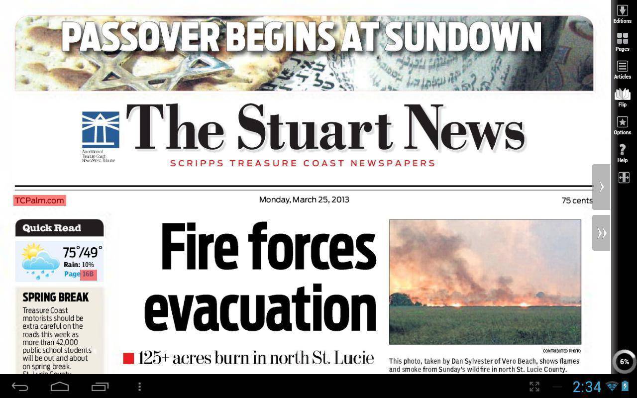 The Stuart News Monday-Sunday 7 Day Delivery 8 Weeks - TX Corrections Bookstore