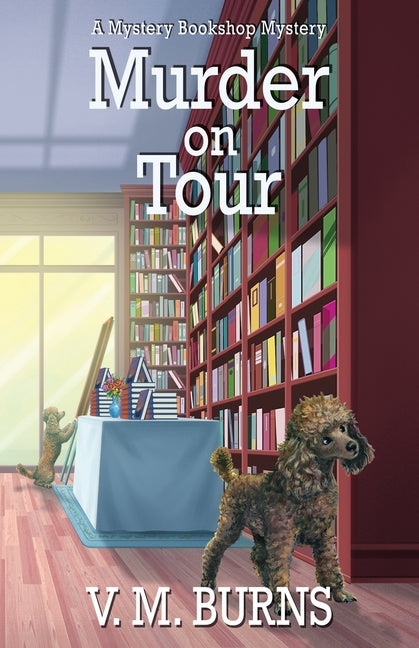 Large print Thorndike Press mystery novel "Murder on Tour," a detective fiction book from the Mystery Bookshop series.