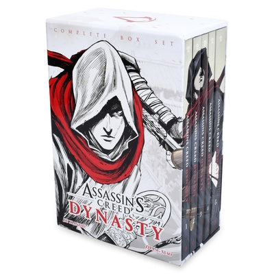 TokyoPop Assassin's Creed Dynasty paperback box set with multiple book spines and cover art displayed.