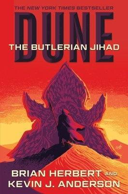 Paperback of Dune: The Butlerian Jihad by Tor Books, featuring the book cover with title and author details.