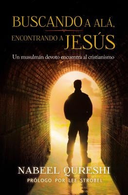 Paperback book titled "El Buscando a Al... encontrando a Jesús" by Vida Publishers, depicting a Muslim devotee discovering Christianity.