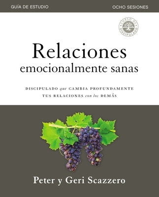 Paperback book titled "Relaciones Emocionalmente Sanas" by Vida Publishers focusing on healthy emotional relationships and discipleship.
