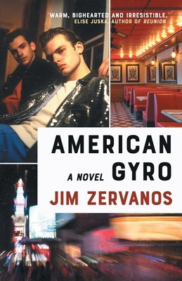 Paperback book titled American Gyro by Vine Leaves Press featuring a cover with a vintage-style design and typography.
