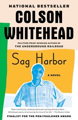 Vintage Sag Harbor paperback book by Vintage, featuring a cover with the title and author details.