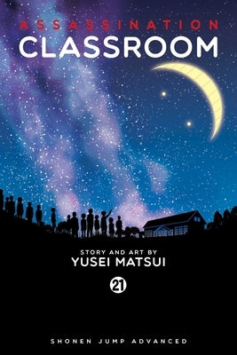 Paperback of Assassination Classroom Vol. 21 by Viz Media featuring colorful cover art with Japanese school-themed illustrations.
