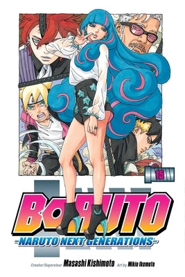 Paperback of Boruto: Naruto Next Generations, Vol. 15 by Viz Media featuring the manga cover with characters from the series.