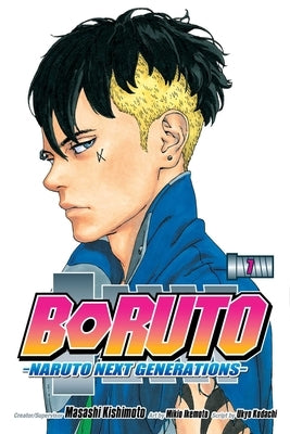 Paperback of Boruto: Naruto Next Generations, Vol. 7 by Viz Media, featuring the cover art with characters from the series.