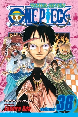 Paperback of One Piece Volume 36 by Viz Media featuring colorful manga cover art with characters in action.