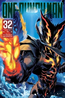 Paperback of One-Punch Man Vol. 32 by Viz Media, featuring the manga cover with character artwork.