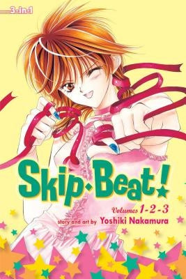 Paperback of Skip-Beat! 3-in-1 Edition Vol. 1 by Viz Media, showing the colorful manga cover with characters and title.