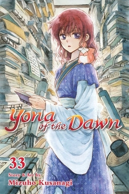 Paperback of Yona of the Dawn, Vol. 33 manga by Viz Media, featuring colorful cover art with characters from the series.