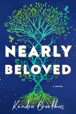 Paperback copy of Nearly Beloved by Waterbrook Press, featuring the book's cover with title and author details.