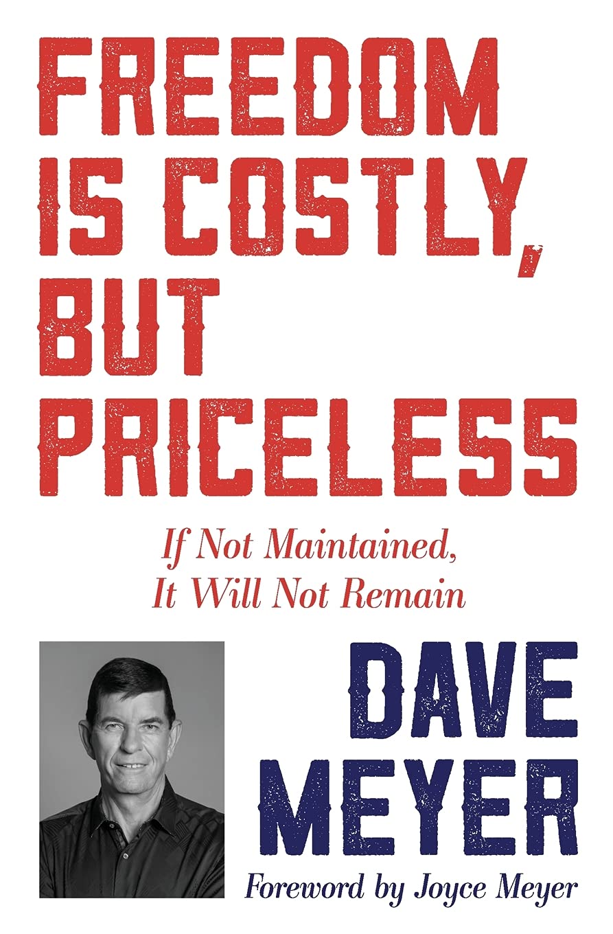 Paperback book titled "Freedom Is Costly, But Priceless" by Whitaker House, with a plain cover and clear title text.
