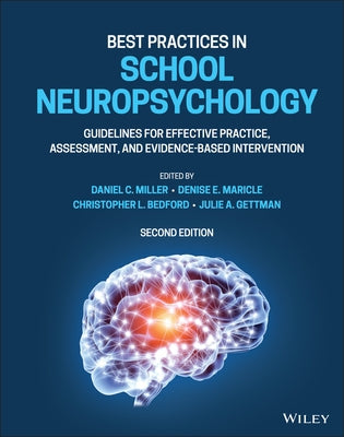 Hardcover book titled "Best Practices in School Neuropsychology" by Wiley, featuring guidelines for assessment and interventions.