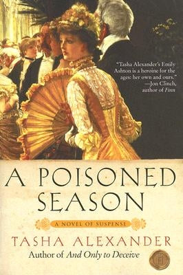 Paperback edition of "A Poisoned Season" by William Morrow & Company, featuring the book cover with title and author name.