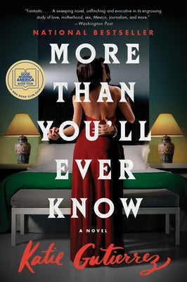 Paperback novel "More Than You'll Ever Know" by William Morrow & Company, featuring a book cover with title and author details.