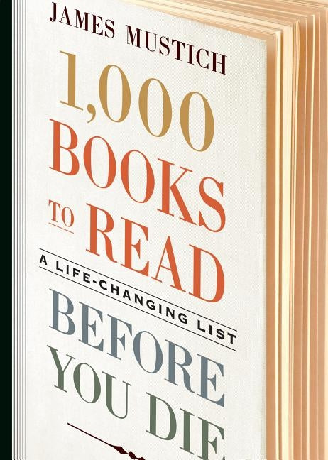 Hardcover of "1,000 Books to Read Before You Die" by Workman Publishing, showing the book cover with title and author.