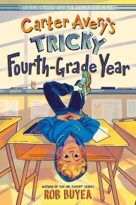 Paperback of Carter Avery's Tricky Fourth-Grade Year by Yearling Books featuring colorful cover art.