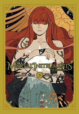 Paperback of The Mortal Instruments: The Graphic Novel, Volume 9 by Yen Press, featuring cover art with characters from the series.