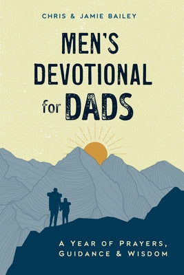 Paperback men's devotional book by Zeitgeist titled "A Year of Prayers, Guidance, and Wisdom" for dads, with a simple cover design.