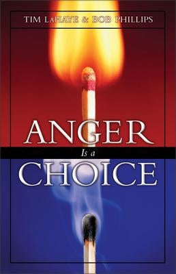 Paperback of "Anger is a Choice" by Zondervan showing the book cover with title and author on a plain background.