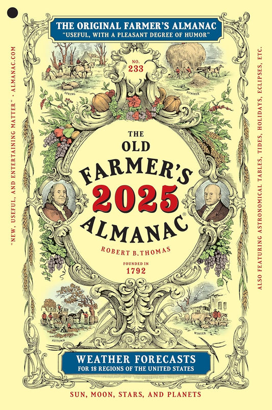 The 2025 Old Farmer's Almanac - TX Corrections Bookstore