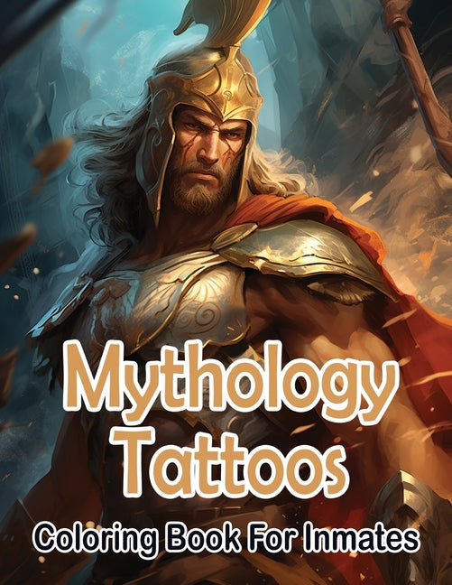 Mythology Tattoos coloring book for Inmates - TX Corrections Bookstore