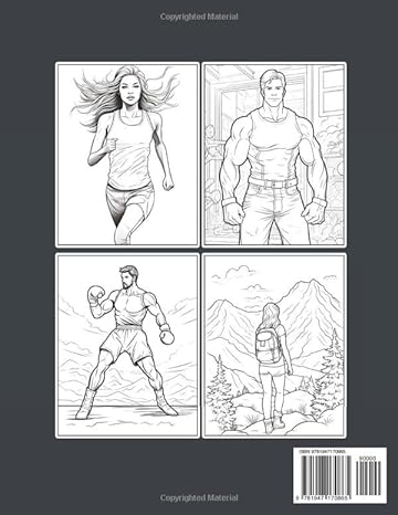 Fitness Coloring Book For Inmates: 70 Coloring Pages For Adults With Beautiful Stress Relieving Designs for Relaxation, Mindfulness, Gift For Men Women In Jail And Fitness Lovers - TX Corrections Bookstore