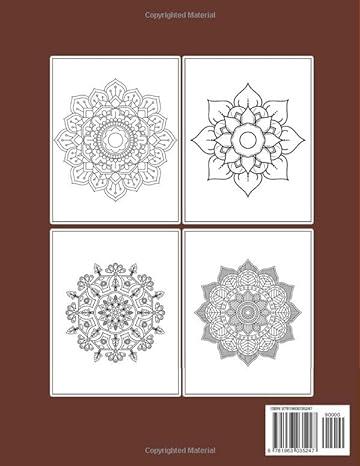 Mandala Coloring Book For Inmates Vol 10: 70 Coloring Pages For Adults With Beautiful Stress Relieving Designs for Relaxation, Mindfulness, Gift For Men Women In Jail And Mandala Lovers - TX Corrections Bookstore