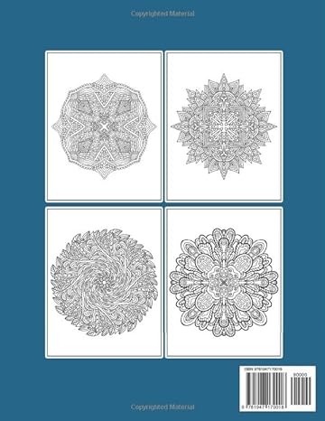 Mandala Coloring Book For Inmates Vol 5: 70 Coloring Pages For Adults With Beautiful Stress Relieving Designs for Relaxation, Mindfulness, Gift For Men Women In Jail And Mandala Lovers - TX Corrections Bookstore