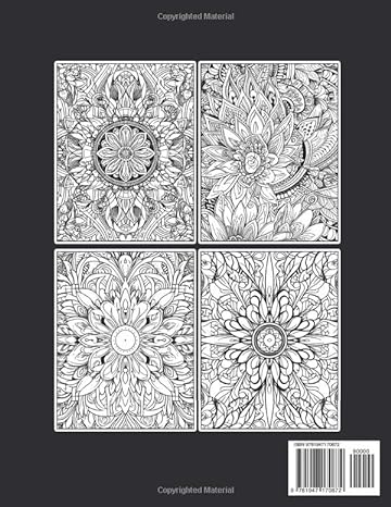 Mandala Coloring Book For Inmates Vol 1: 70 Coloring Pages For Adults With Beautiful Stress Relieving Designs for Relaxation, Mindfulness, Gift For Men Women In Jail And Mandala Lovers - TX Corrections Bookstore