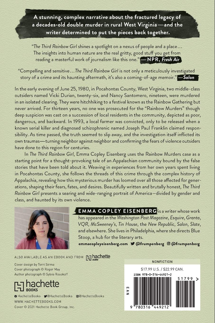 The Third Rainbow Girl: The Long Life of a Double Murder in Appalachia - TX Corrections Bookstore