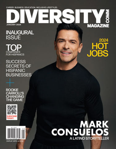 Diversity Magazine featuring articles and imagery focused on the Hispanic community and cultural insights.