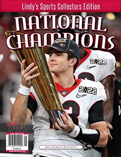 Lindy's Sports Collector's Edition 2021 Georgia Bulldogs National Champions - TX Corrections Bookstore 
