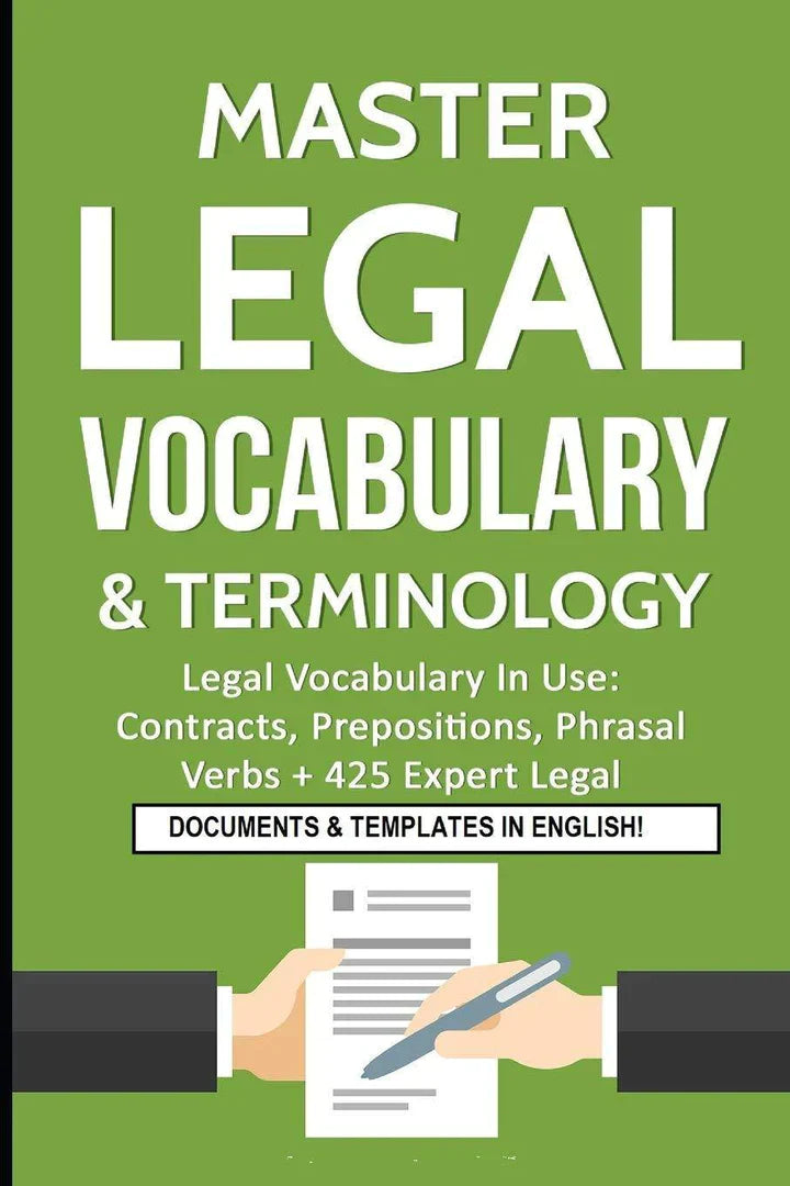 Master Legal Vocabulary & Terminology- Legal Vocabulary In Use - TX Corrections Bookstore