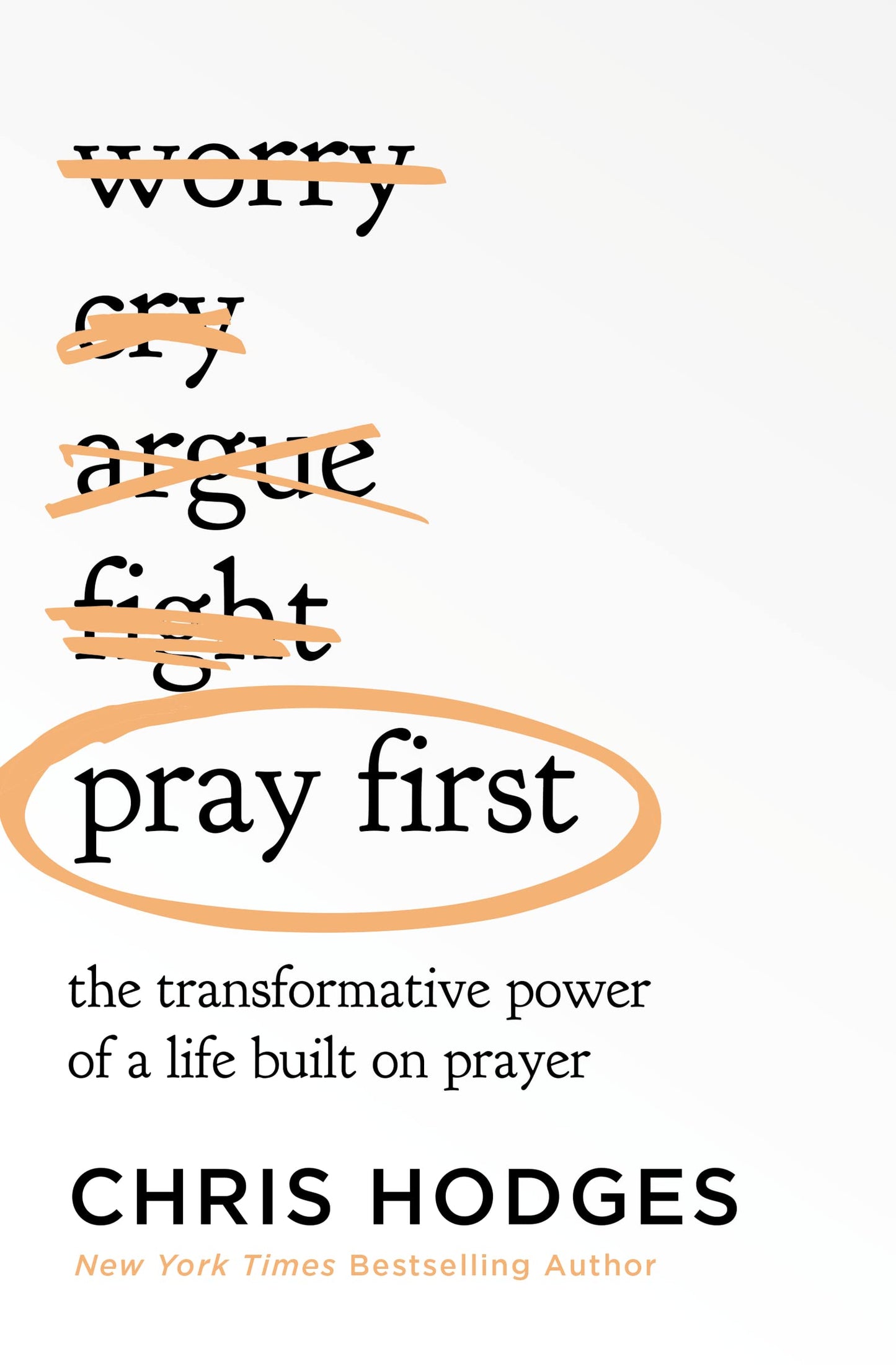 Pray First: The Transformative Power of a Life Built on Prayer - TX Corrections Bookstore