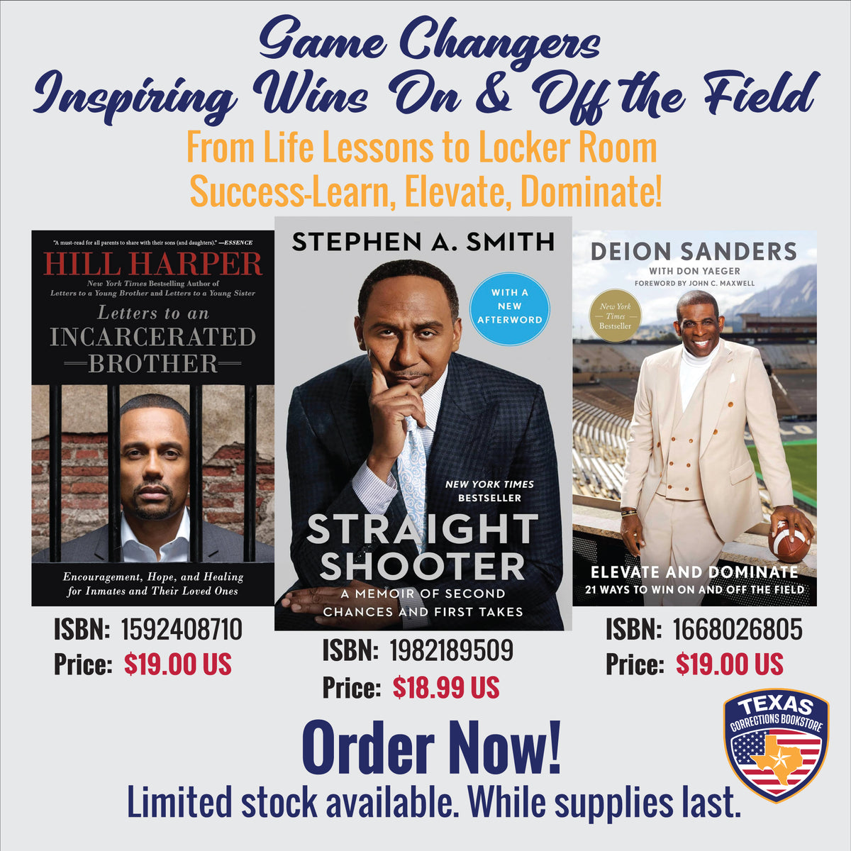 Game Changers: Inspiring Wins On & Off the Field Bundle