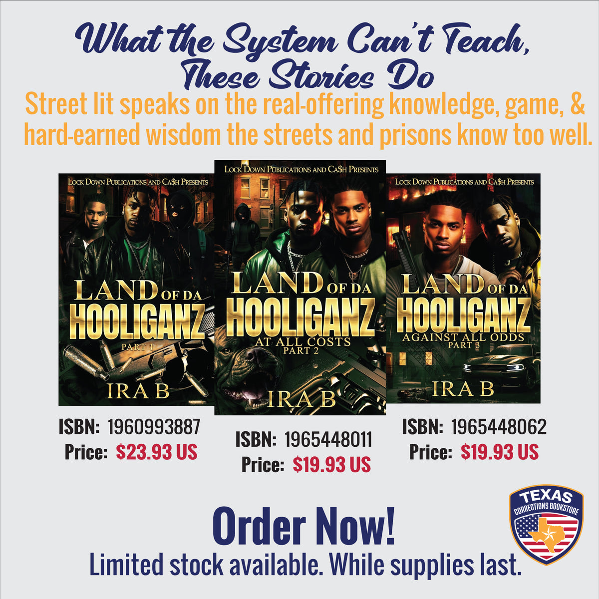 Land of Da Hooliganz Books 1–3 Bundle