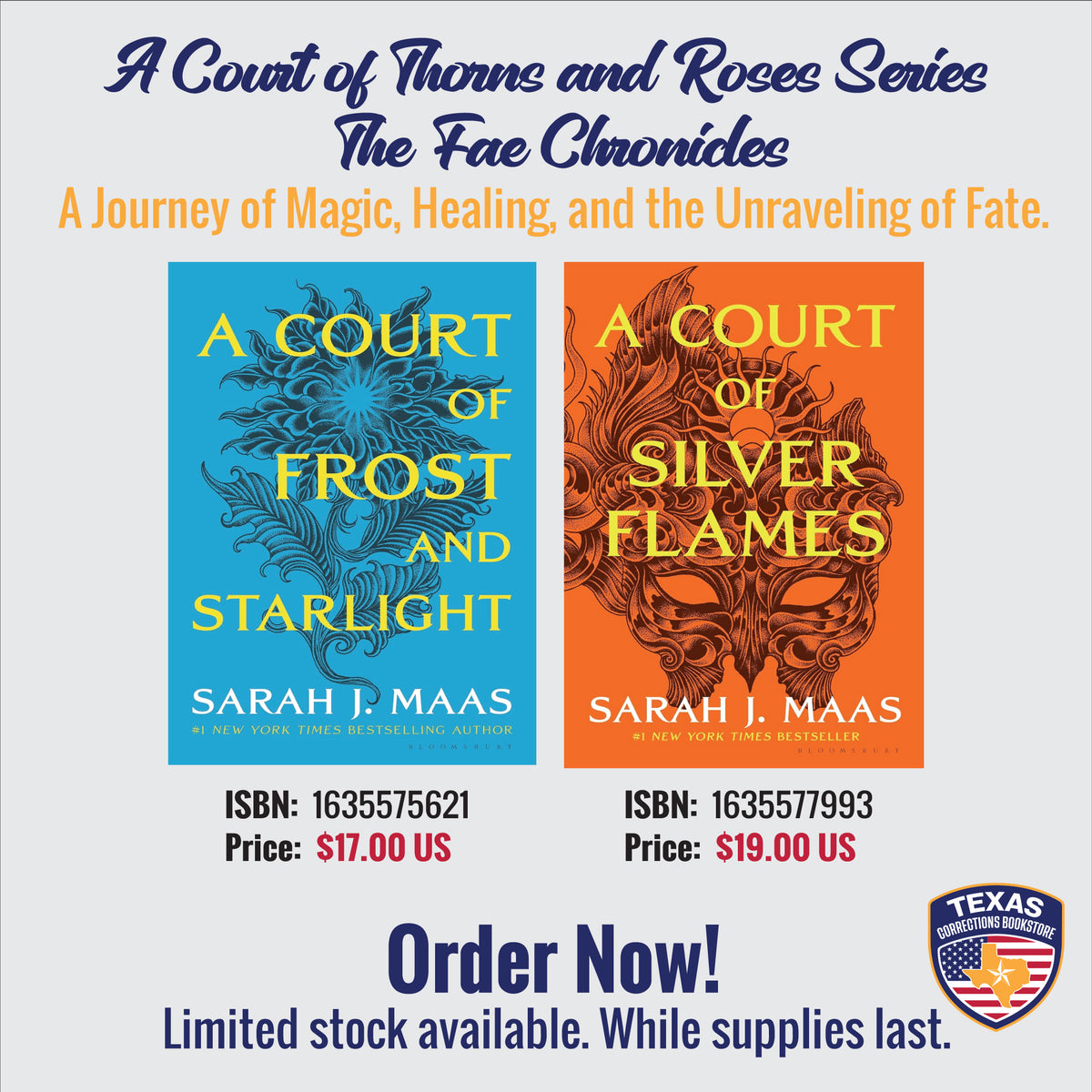 The Fae Chronicles: A Court of Frost and Starlight & Silver Flames Bundle