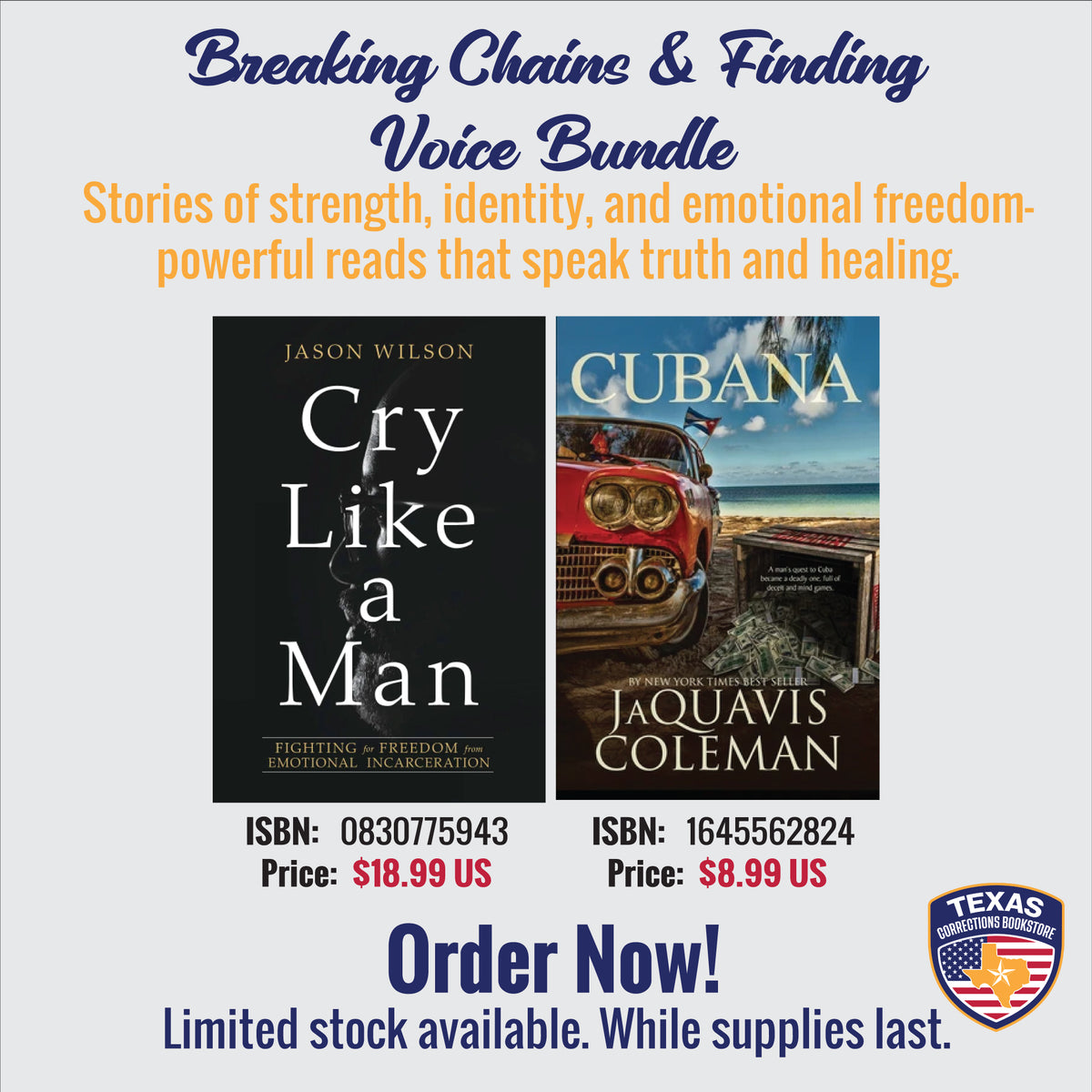Breaking Chains & Finding Voice Two-Book Bundle