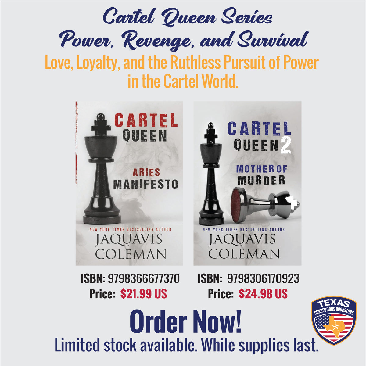 Cartel Queen: Power, Revenge & Survival Two-Book Bundle